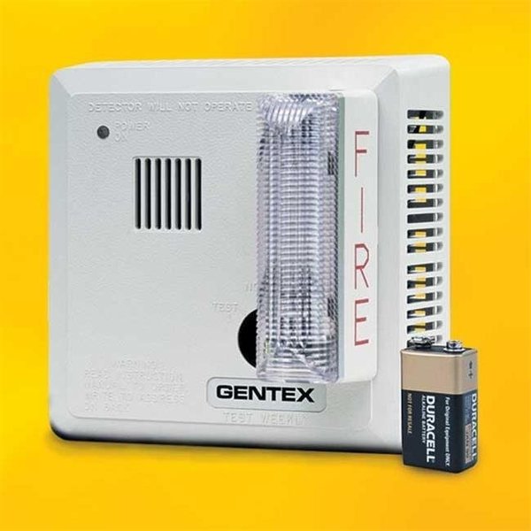 Gentex Gentex 7139CS-W Hard Wired Wall Mount T3 Smoke Alarm & Backup GEN-7139CSW